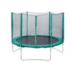 Батут с защитной сеткой Trampoline 8 диаметр 2,4 м